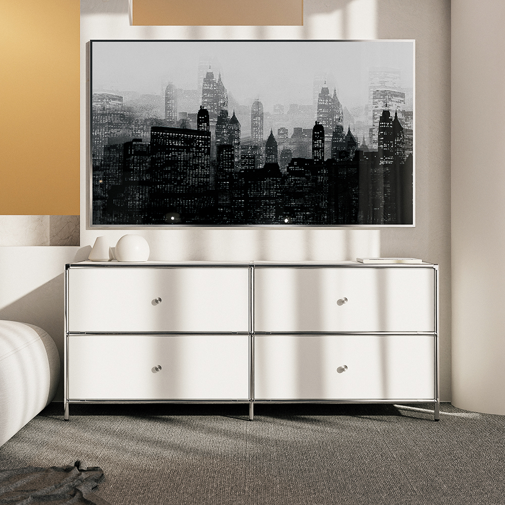 올리비아 1200 모던 모듈가구 서랍 수납장